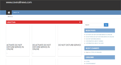 Desktop Screenshot of coverallnews.com